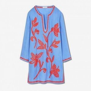 NWOT Tory Burch Talisay Embroidered Tunic sz. XS
